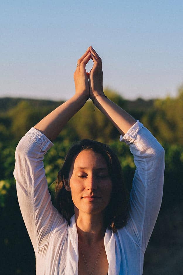 Yoga sérénité réflexion