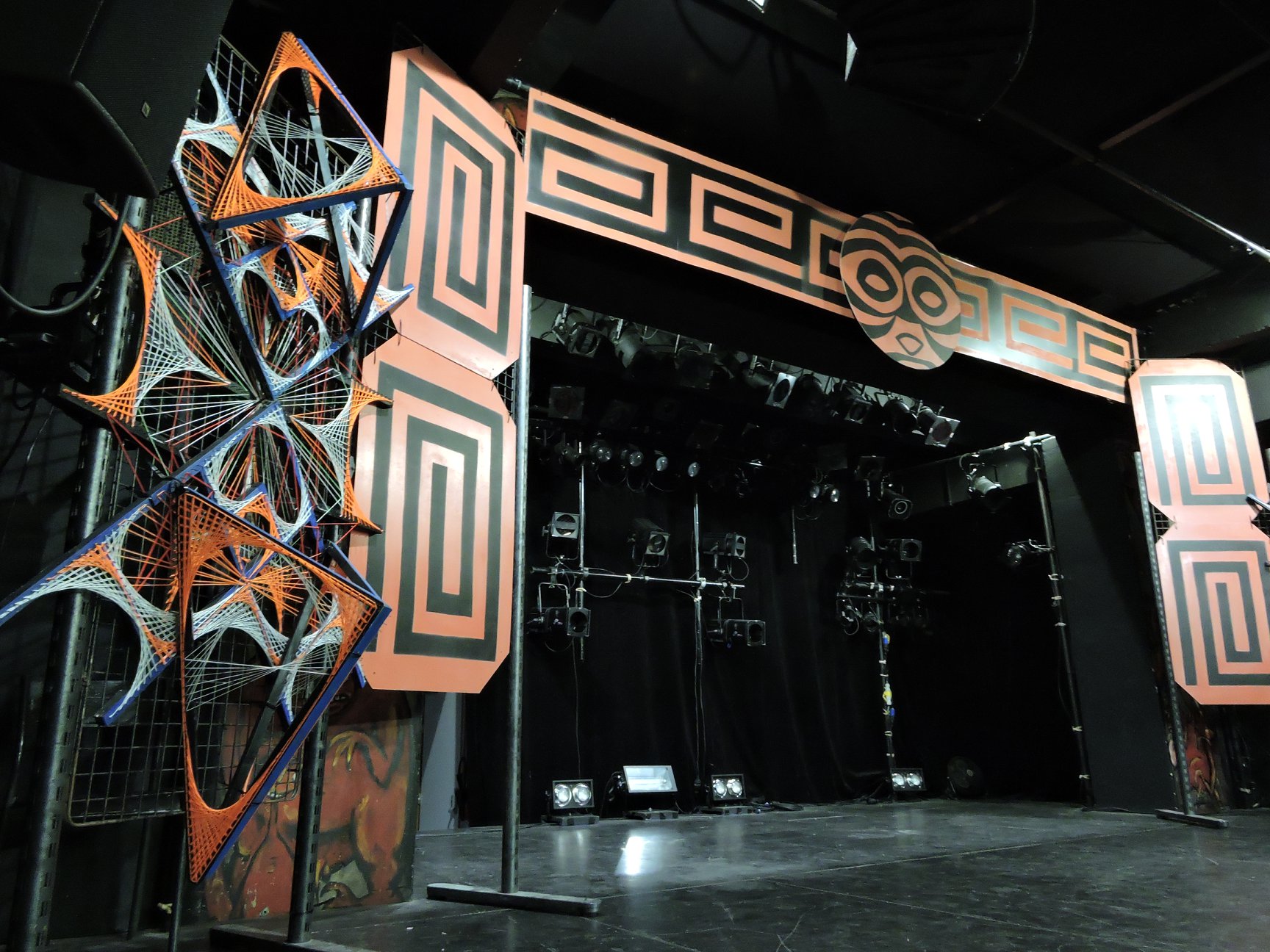decoration sting-art scène concert